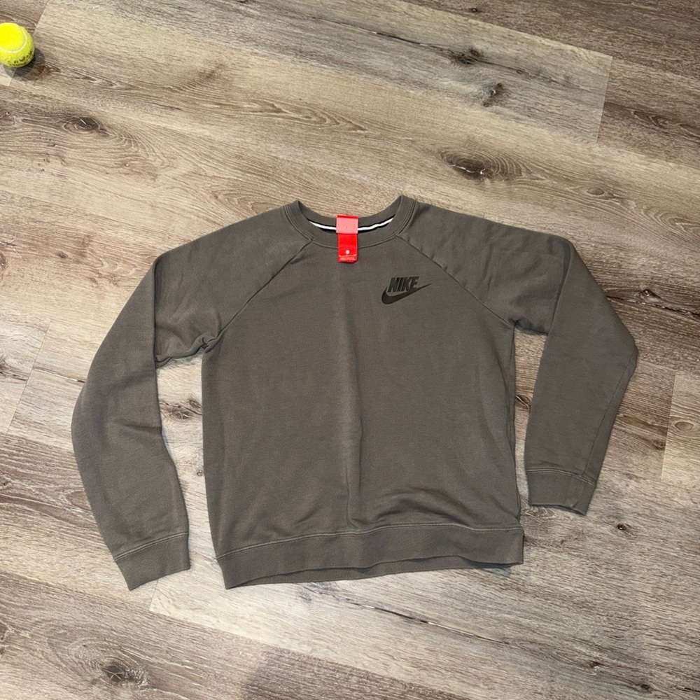 Nike Swish Green Mens sweatshirt small